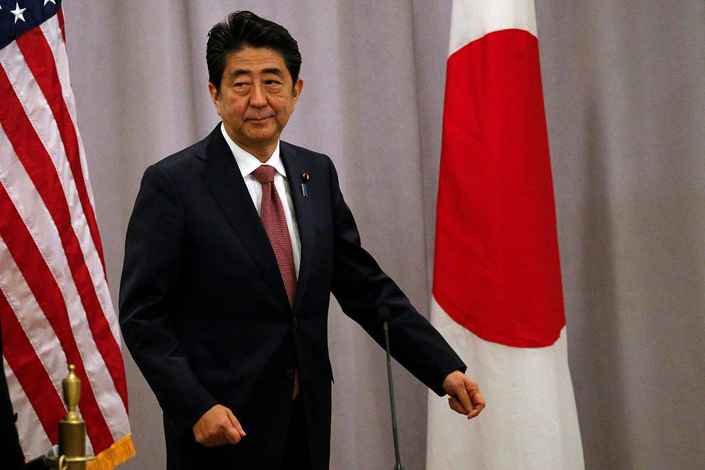 Abe meets Trump