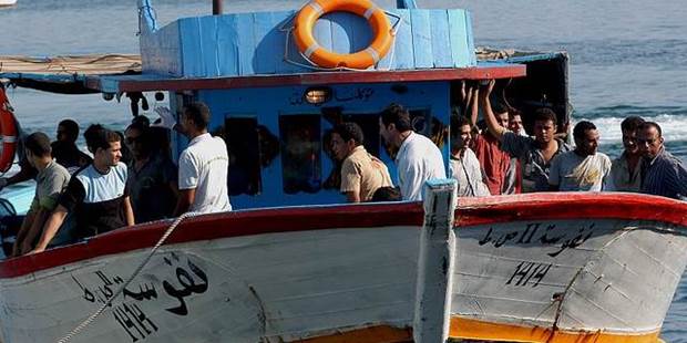 Migrants Arriving in Lampedusa
