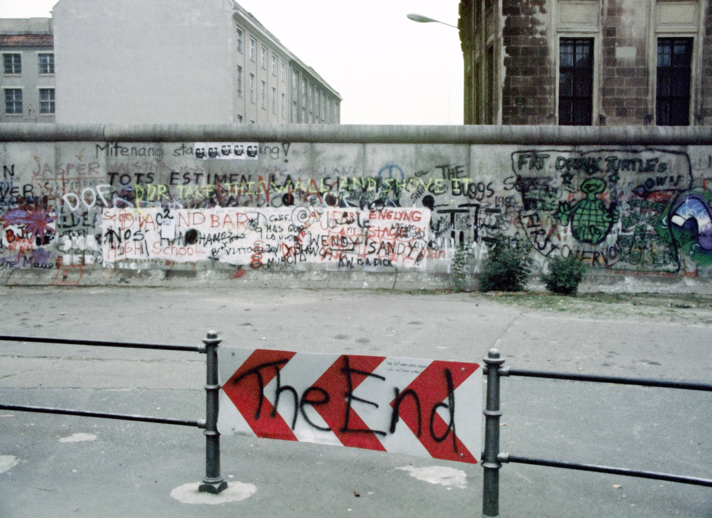 Берлинская стена 1988