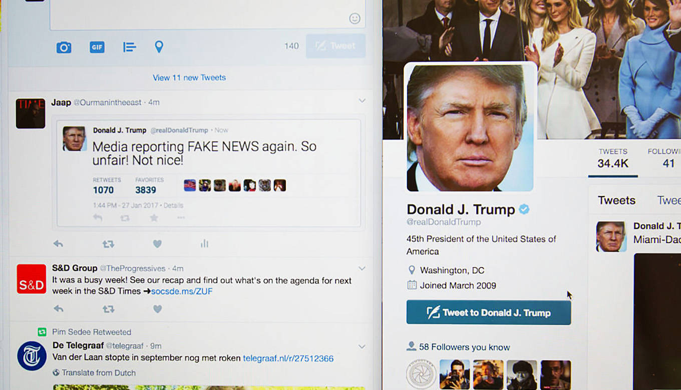 donald trump twitter