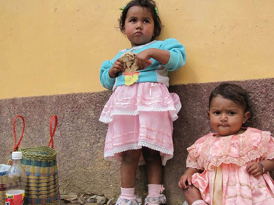 Children in Honduras.