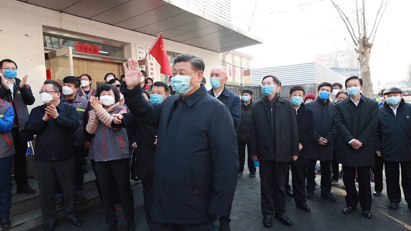 pei60_Pang XingleiXinhua via Getty Images_xijinpingchinacommunistpartycoronavirus