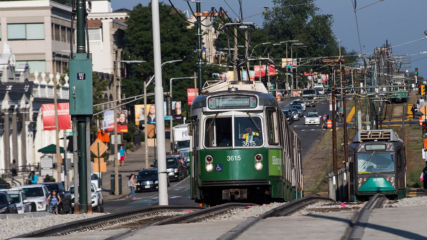 Boston tram