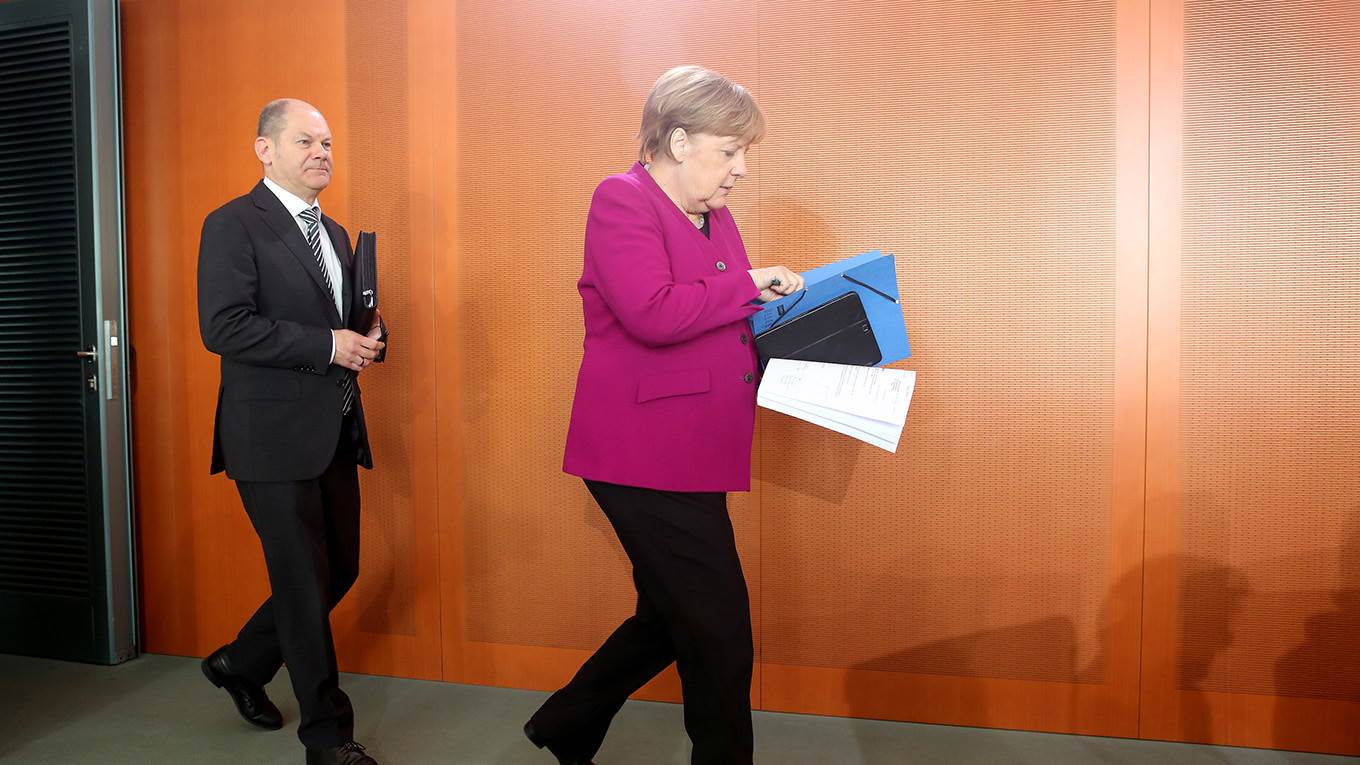 German Federal Chancellor Angela Merkel