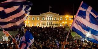 greece celebrates no oxi vote