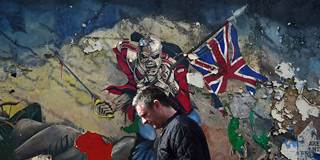 unionist mural irish border