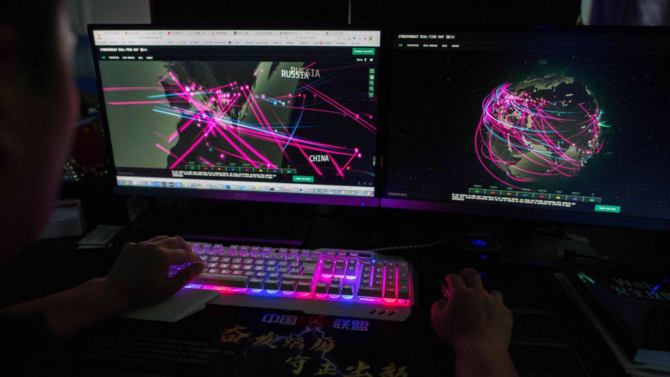 chertoff2_NICOLAS ASFOURIAFP via Getty Images_hackers