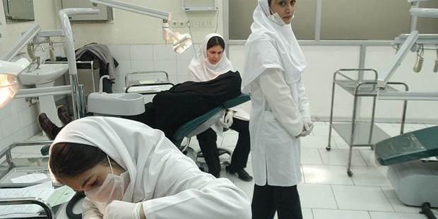 Female dentist students