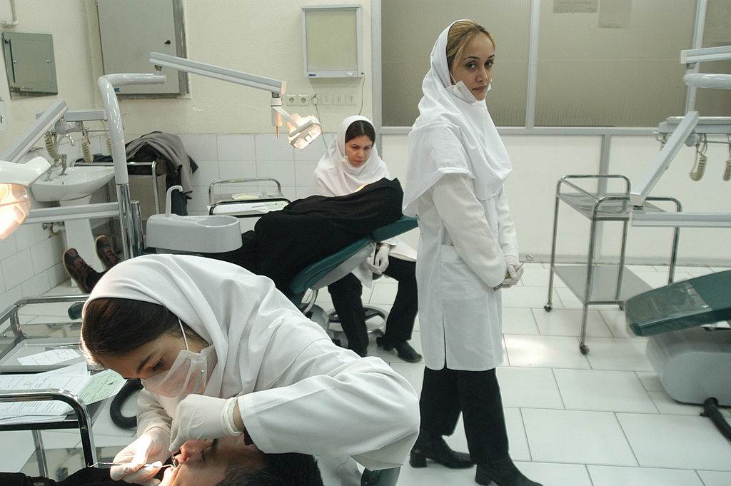 Female dentist students