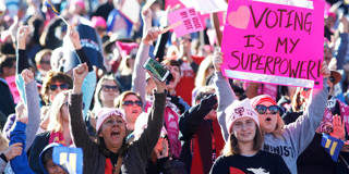  The Women's March 'Power to the Polls'