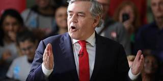 Gordon Brown makes keynote speech at the Leading not Leaving’ initiative