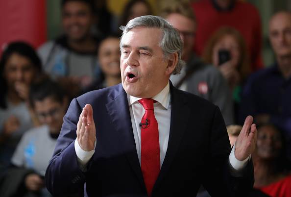 Gordon Brown makes keynote speech at the Leading not Leaving initiative