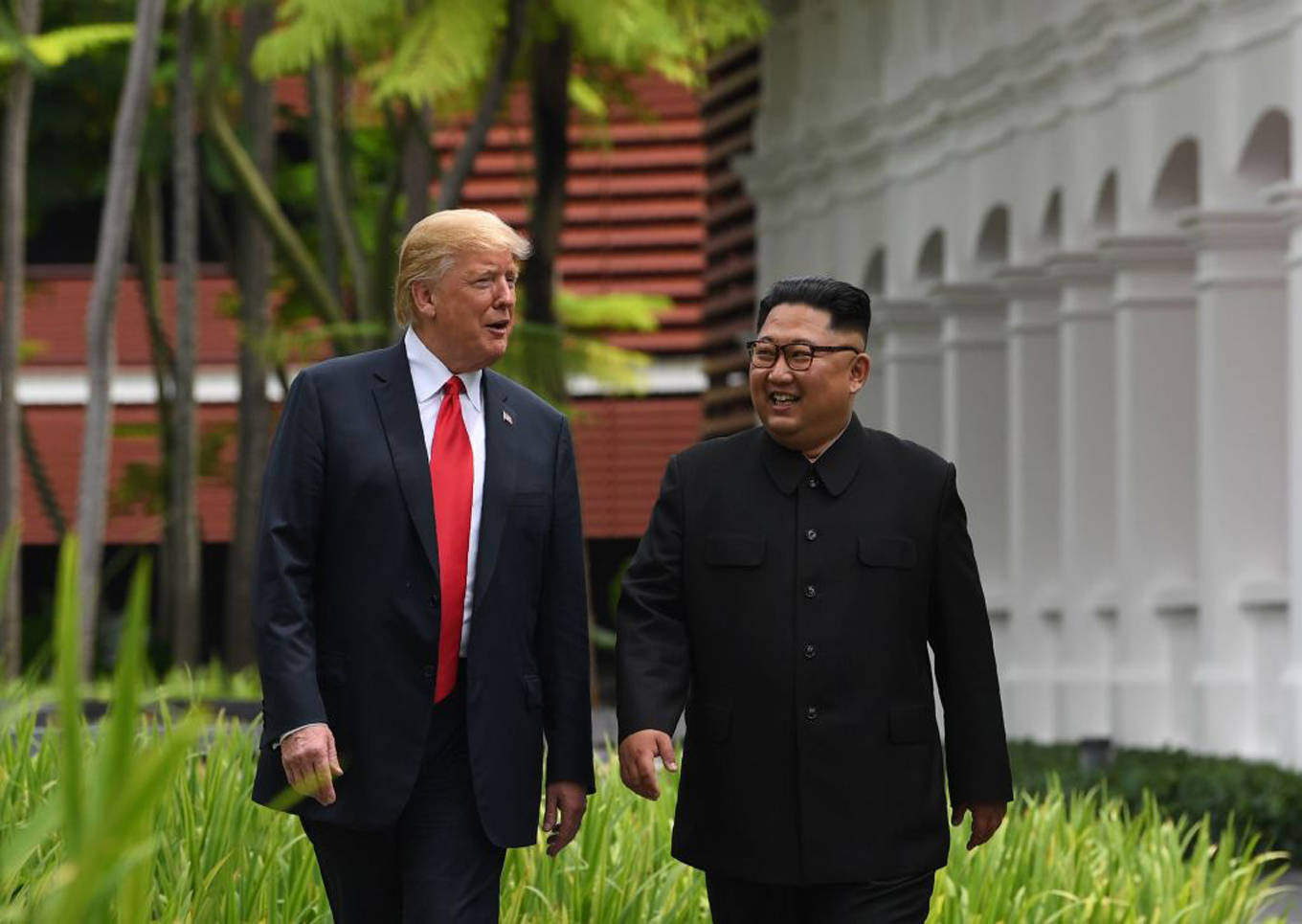trump and kim jong-un