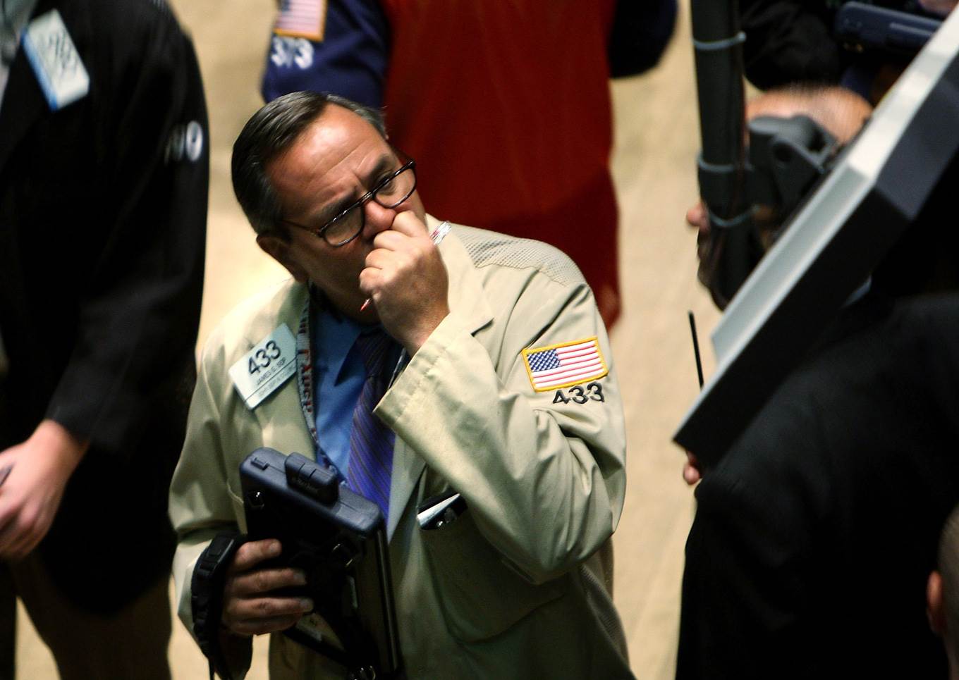 trade worker stock exchange