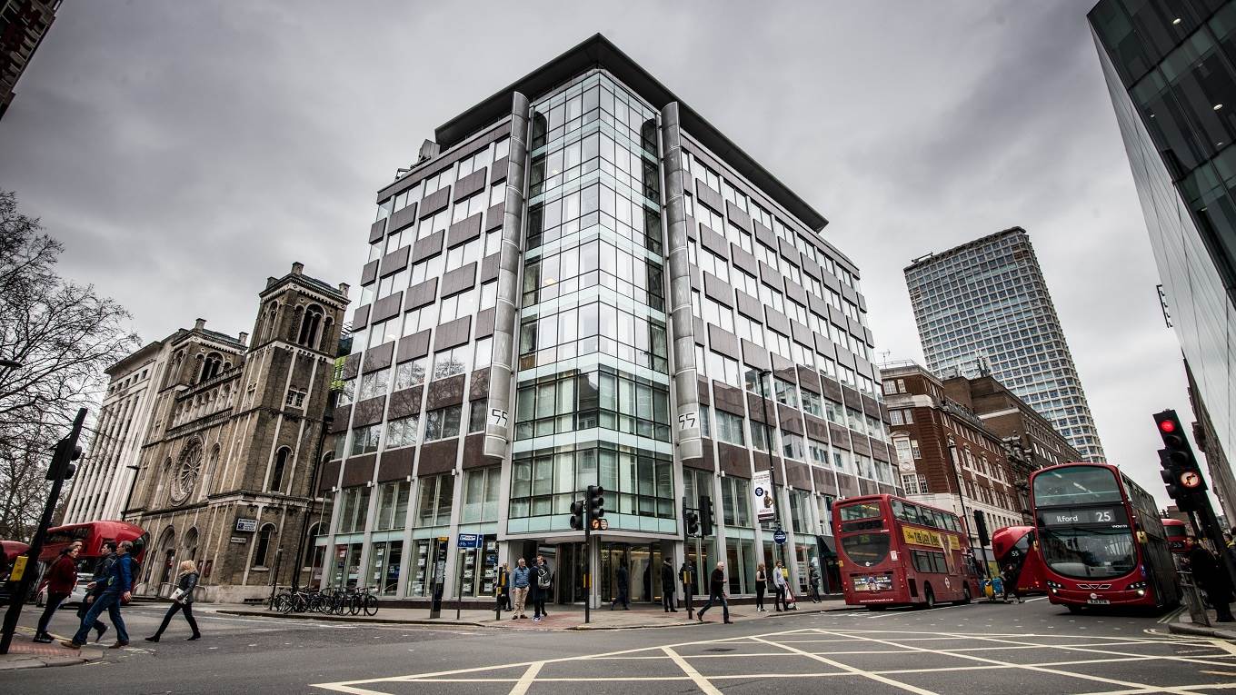 The offices of Cambridge Analytica in central London