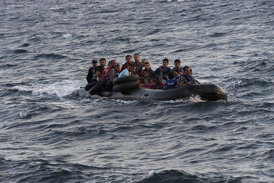 migrants in the mediterranean