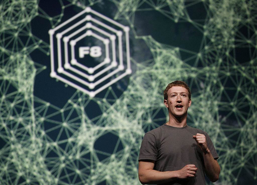 Zuckerberg at F8 Conference