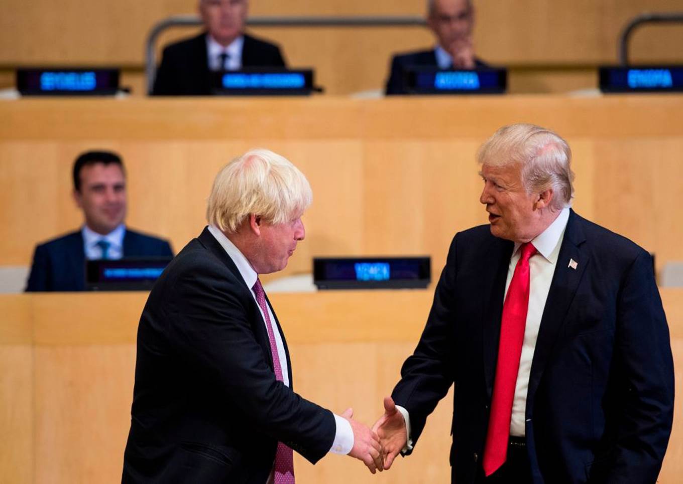 boris johnson and donald trump