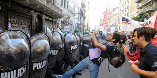 strike argentina police
