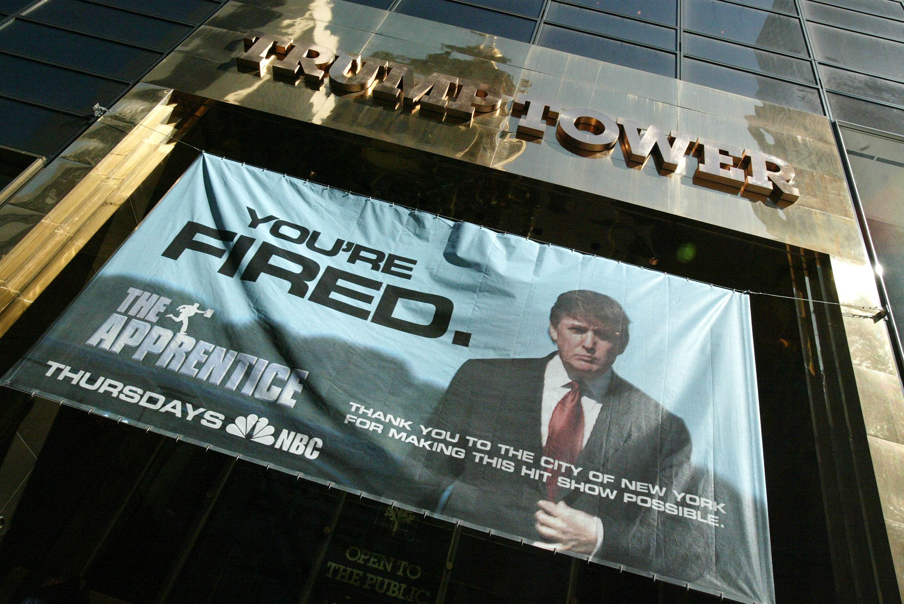 Exterior of trump towers