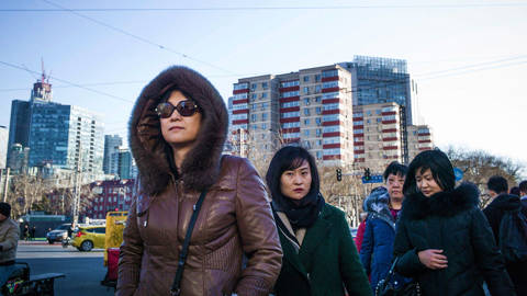 Beijing chinese exports fell