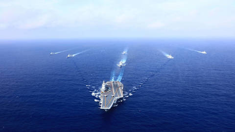 south china sea aircraft carrier