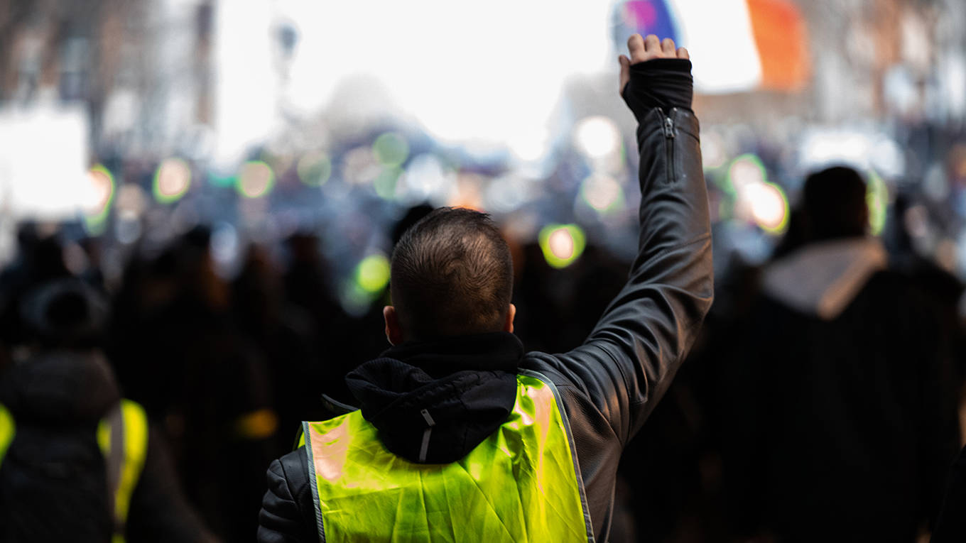 leonard50_Jerome GillesNurPhoto via Getty Images_yellowvestprotest
