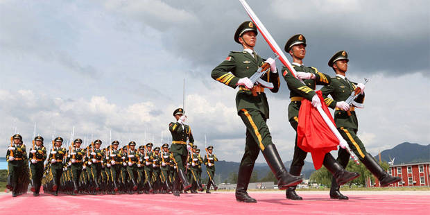 China 70th anniversary WWII parade