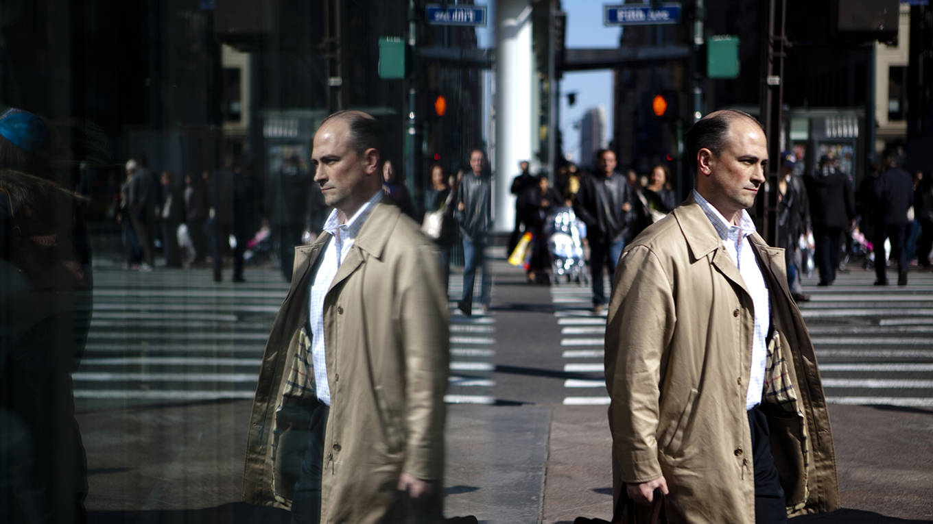 wall street office worker