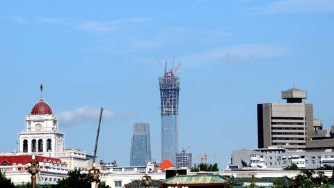 Skyscraper in Beijin