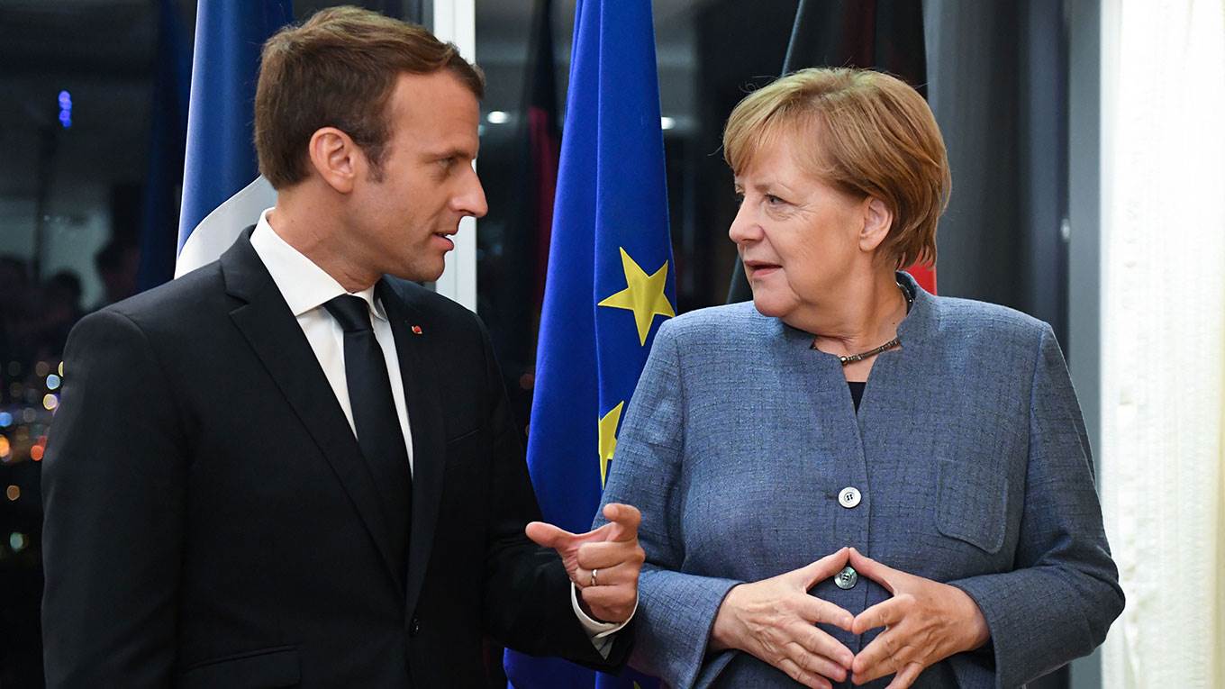 Merkel and Macron