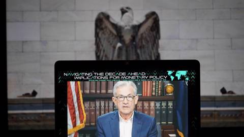 davies70_XinhuaLiu Jie via Getty Images_jerome powell
