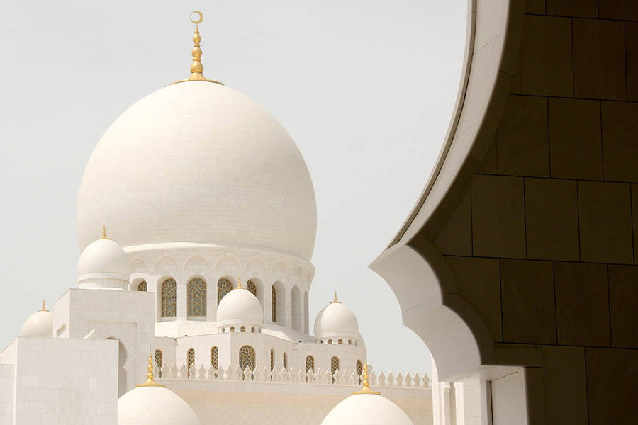 Mosque in Abu Dhabi, United Arab Emirates