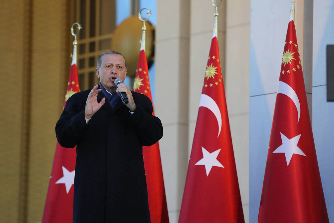 Recep Tayyip Erdogan speech referendum