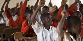 africa children in classroom