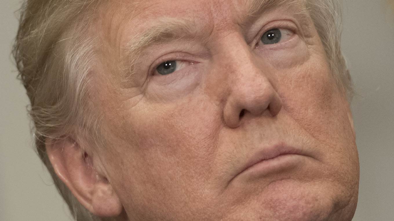 Trump at the White House