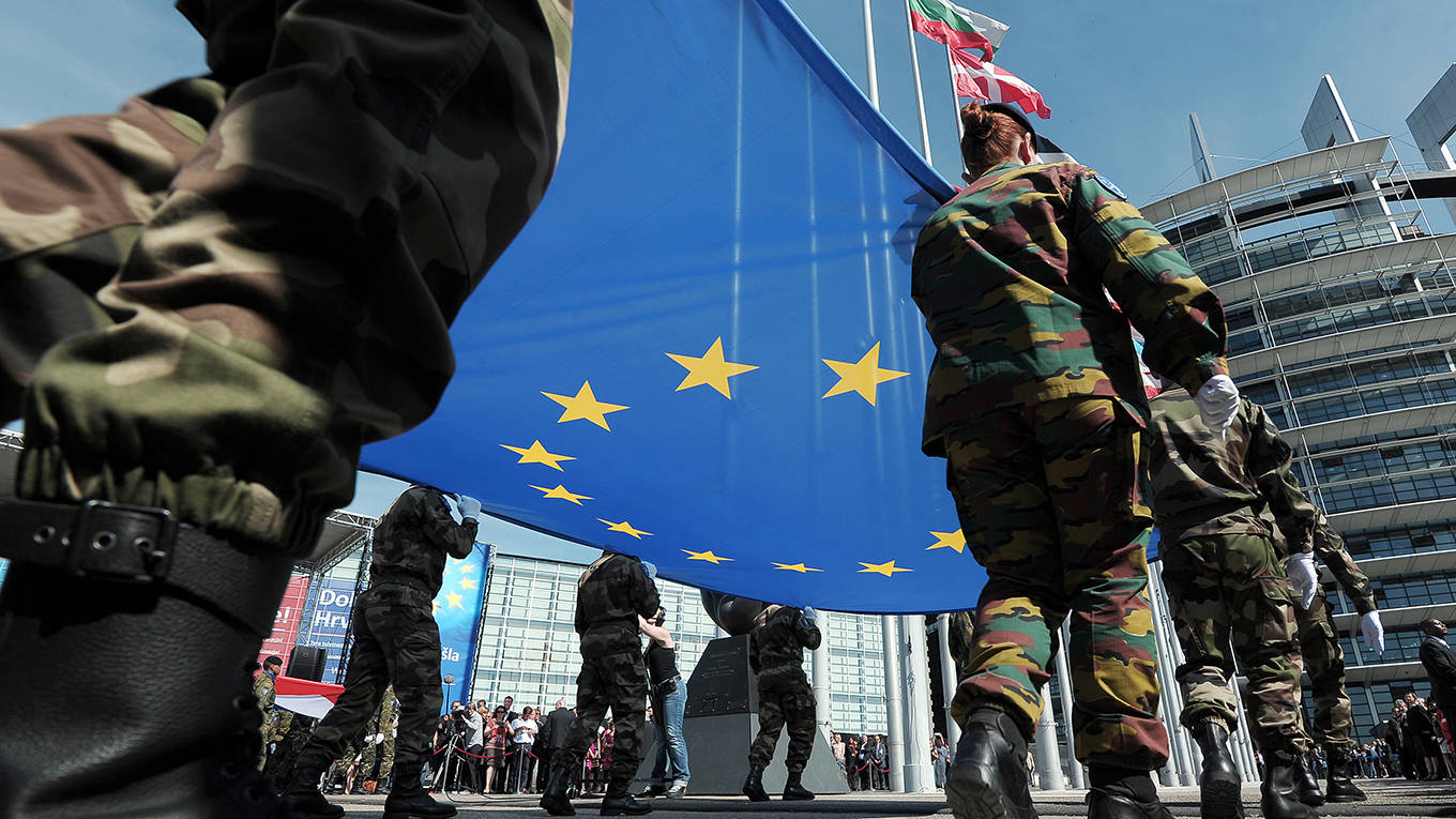 fischer192_FREDERICK FLORINAFP via Getty Images_EUarmy