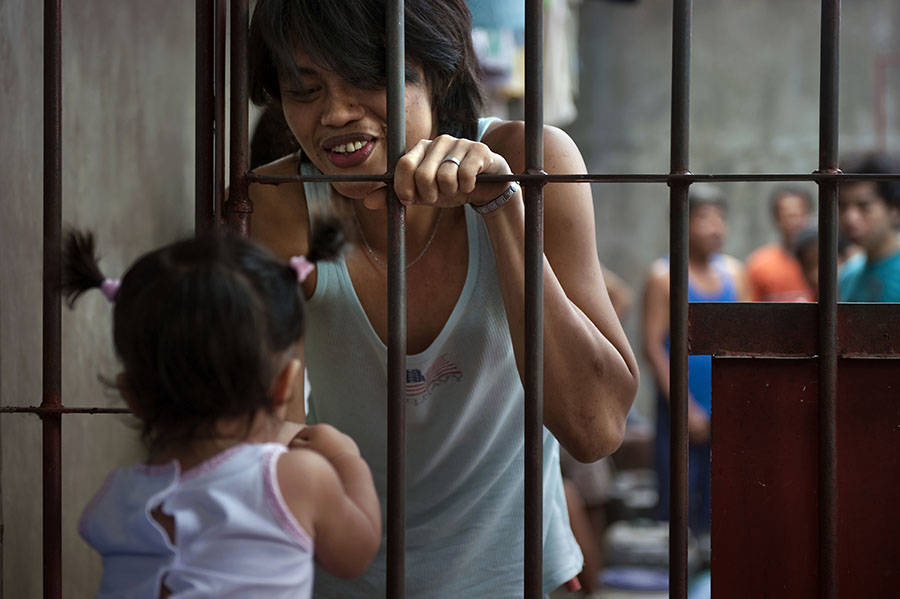 woman in jail